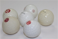Six (6) Replica Assorted Golf Balls