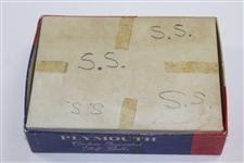 Plymouth Custom Imprinted Golf Balls Set Of 12 In Box