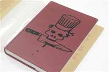 Anthony Bourdain Signed 2004 'Les  Halles Cookbook' with Knife Drawing & Personalized JSA FULL #BB53925