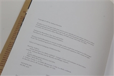 Anthony Bourdain Signed 2004 'Les  Halles Cookbook' with Knife Drawing & Personalized JSA FULL #BB53925