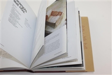 Anthony Bourdain Signed 2004 'Les  Halles Cookbook' with Knife Drawing & Personalized JSA FULL #BB53925