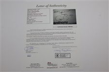 Anthony Bourdain Signed 2004 'Les  Halles Cookbook' with Knife Drawing & Personalized JSA FULL #BB53925