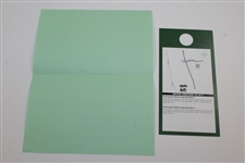 Eight (8) Items from 2008 US Open Inlcuding Three Tickets - Tiger Woods Win