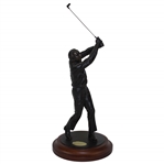 Arnold Palmer Danbury Mint Swinging Motion Statue with Miniature Golf Club