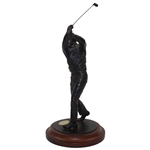 Arnold Palmer Danbury Mint Swinging Motion Statue with Miniature Golf Club