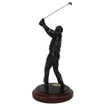Arnold Palmer Danbury Mint Swinging Motion Statue with Miniature Golf Club