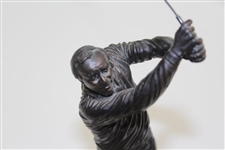 Arnold Palmer Danbury Mint Swinging Motion Statue with Miniature Golf Club