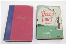 Five (5) Unsigned Golf Books - Hagen Story, Jones Story, Farrell, Ediucation of a Golfer, & Every Shot I Take