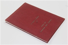 Bobby Jones' 'Rights & Wrongs Of Golf' 1935 Book 