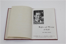 Bobby Jones' 'Rights & Wrongs Of Golf' 1935 Book 