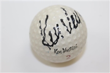 Ken Venturi Signed Golf Ball JSA ALOA