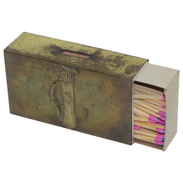 Vintage Golf Case For Matches