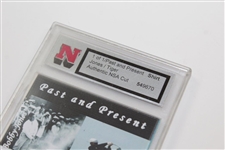 Tiger Woods & Bobby Jones Past & Present Shirt Authentic NSA Cut Golf Card With Certificate Of Authenticity 