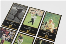 Jack Nicklaus Champions Of Golf Masters Wins 1963,1965,1966,1972,1975 & 1986 Golf Cards