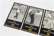 Arnold Palmer Champions Of Golf Masters Wins 1958,1960,1962, & 1964 Golf Cards