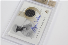Byron Nelson Signed 2002 SP Game Used Front 9 Fabric BGS 9.5 Autograph 7