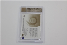 Byron Nelson Signed 2002 SP Game Used Front 9 Fabric BGS 9.5 Autograph 7