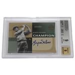 Byron Nelson Signed SP Authentic Sign Of A Champion BGS 9 Autograph 9