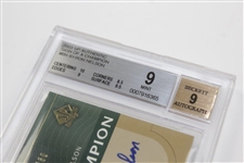 Byron Nelson Signed SP Authentic Sign Of A Champion BGS 9 Autograph 9