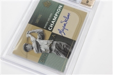 Byron Nelson Signed SP Authentic Sign Of A Champion BGS 9 Autograph 9