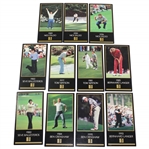 Multiple Masters Winners Champions of Golf Cards - Faldo, Watson, Langer, Crenshaw, & Seve Ballesteros