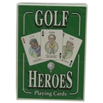 Unopened Golf Heroes Playing Cards - Woods, Hogan, Nicklaus, & others