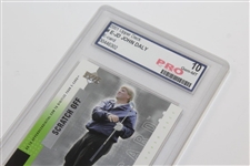 Payne Stewart (2001), Tom Watson(1996), John Daly(2001), & Tom Watson(1987) PSA & PRO Slabbed Cards