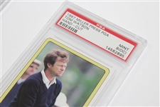 Payne Stewart (2001), Tom Watson(1996), John Daly(2001), & Tom Watson(1987) PSA & PRO Slabbed Cards
