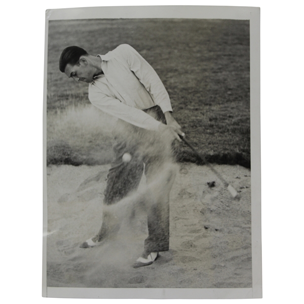 Ben Hogan 7/10/1939 PGA Qualifying Leader Wire Photo