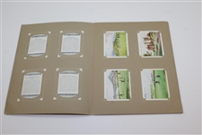 Wills's Cigarette Picture-Card Album With Cards - Golfing June 1924 WD & HO Wills