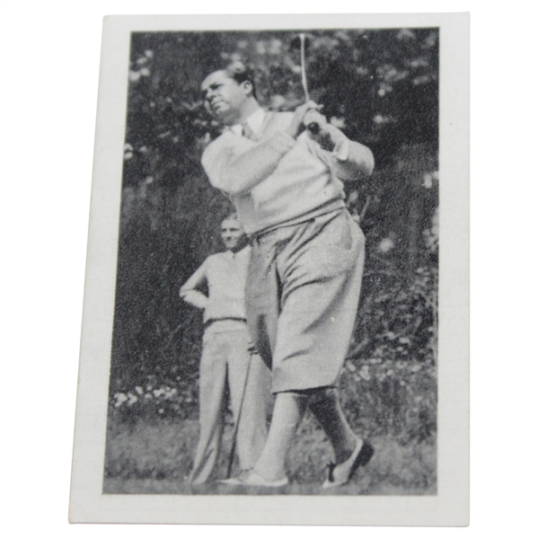 Walter Hagen Bulgaria Sport-Photos Bild Nr. 219 Golf Card - 1930s