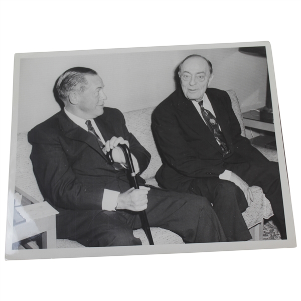 Bobby Jones Personal Photo with Father Col. Robert Jones - Richard Gordin Collection