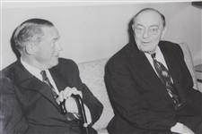 Bobby Jones' Personal Photo with Father Col. Robert Jones - Richard Gordin Collection