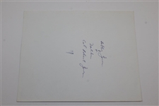 Bobby Jones' Personal Photo with Father Col. Robert Jones - Richard Gordin Collection
