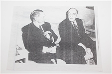 Bobby Jones' Personal Photo with Father Col. Robert Jones - Richard Gordin Collection
