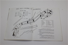 1958 Woirld Amateur Eisenhower Trophy Program with Pairing Sheet - Bobby Jones Captain