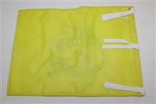 Gay Brewer Signed Undated Masters Embroidered Flag JSA ALOA