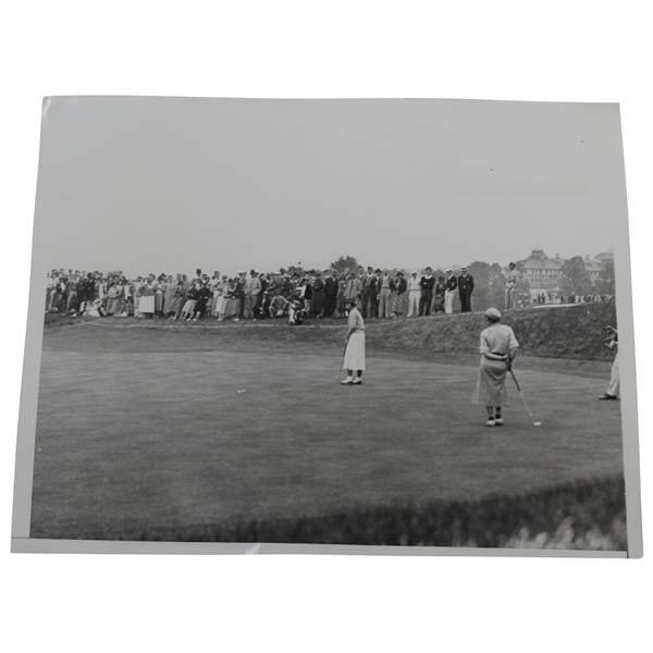 Virginia Van Wie 10/4/1934 US Womens Amateur Press Photo - 1934 Champ