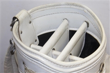 NBA Hall of Famer David Robinson's PING Nike White with Black Full Size Golf Bag