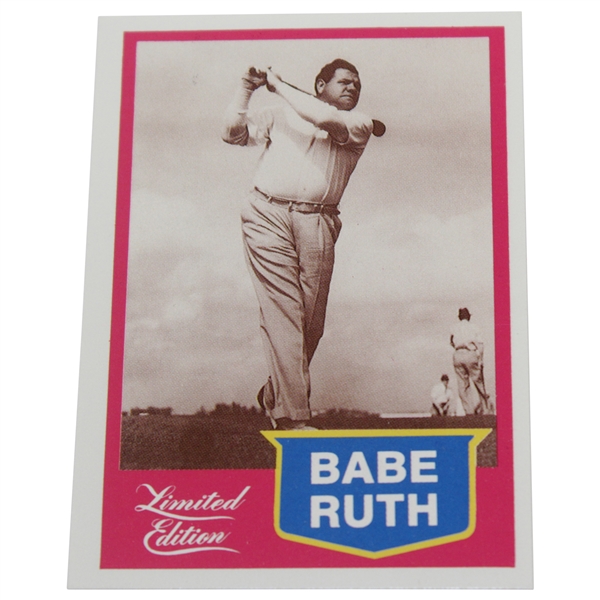 Babe Ruth 1998 Limited Edition Golf Card