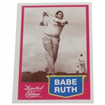Babe Ruth 1998 Limited Edition Golf Card