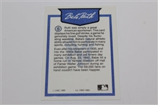 Babe Ruth 1998 Limited Edition Golf Card