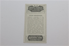 1935 Joyce Wethered Original Ardath Cork Cigarettes Card #48 in Series of 50
