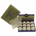 Classic Acushnet Titleist Dozen DT Golf Balls in Original Package with Paper