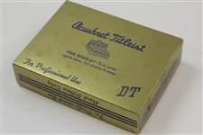 Classic Acushnet Titleist Dozen DT Golf Balls in Original Package with Paper