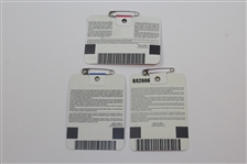 1998, 1999, & 2000 Masters Tournament SERIES Badges #Q04296, #Q01983, & Q02006