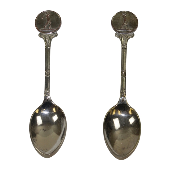 Pair of Circa 1930s-40s Birmingham Golf Club Golf Spoons