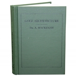 Classics of golf edition 1987 Golf Arhitecture by Mackenzie signed by & other 