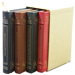 Harvey Penick set of 4 deluxe books in case. 