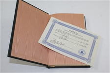 Every Shot I Take Davis Love III 1997 Signed Edition leather bound JSA ALOA